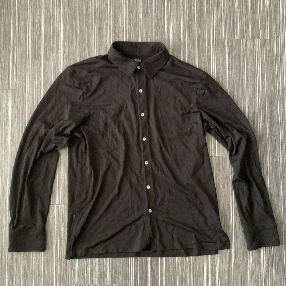 Icebreaker Merino Wool Button-Up Shirt (Size X-Large)